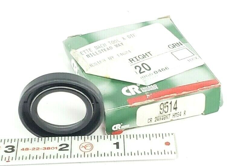 NIB CHICAGO RAWHIDE 9514 OIL SEAL 24X40X7MM