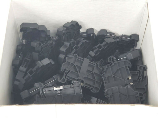 BOX OF 76 NEW EATON CUTLER HAMMER C383ES35N SCREWLESS END STOPS