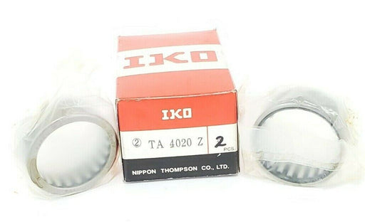 LOT OF 2 NEW IKO TA 4020 Z SHELL NEEDLE ROLLER BEARINGS TA4020Z