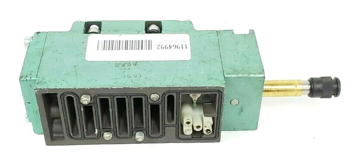 NUMATICS 112BA400K SOLENOID VALVE .06AMPS, 120/60/50 (NO COILS)