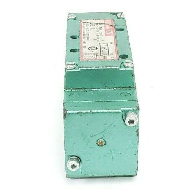 NUMATICS 112BA400K SOLENOID VALVE .06AMPS, 120/60/50 (NO COILS)