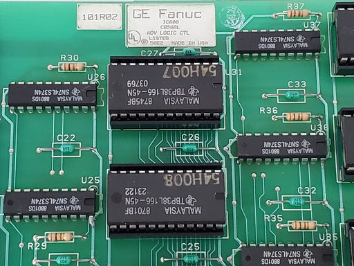GE FANUC IC600CB502L ADV. LOGIC CONTROL BOARD 44A723675-001R01/1 44A297094-G02