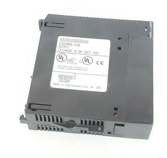 GE FANUC IC693MDL753E OUTPUT MODULE 12/24VDC .5A 32PT 44A732232-G01