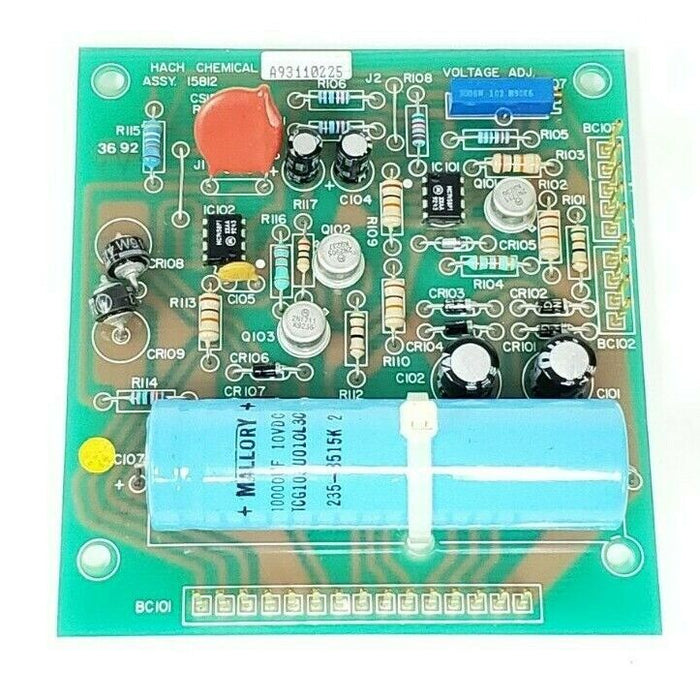 NIB HACH CHEMICAL 15812-00 CONTROL BOARD CS15813 REV. F FS15813 I5812