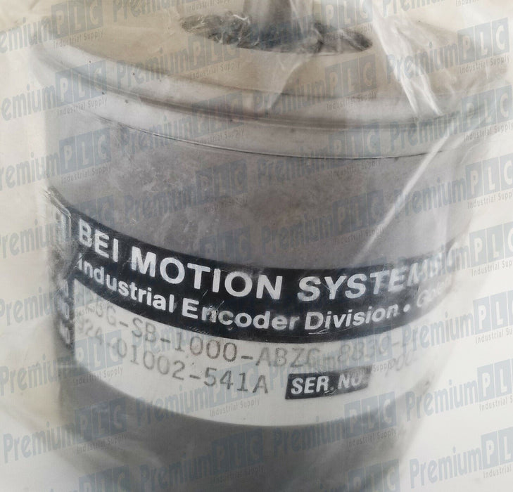NEW BEI MOTION H25G-SB-1000-ABZC-8830-LED-SM18-S ENCODER P/N 924-01002-541A