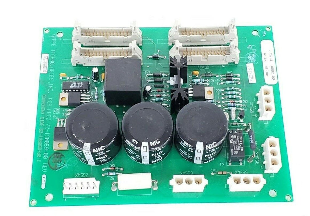 EPE TECHNOLOGIES 72-130059-00 CAPACITOR BOARD PCA EPOZ 26527-00410034