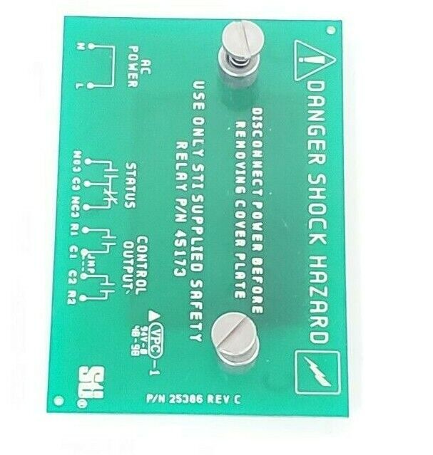 STI 25386 PC BOARD COVER PLATE REV. C