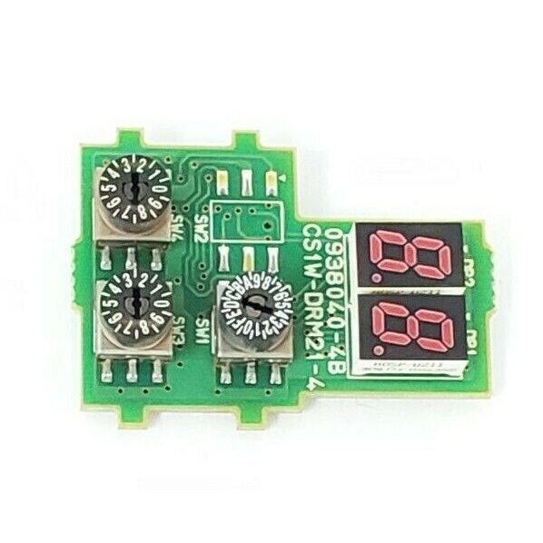 OMRON CS1W-DRM21-4 DISPLAY INTERFACE BOARD 0938040-4B 9019445014 C