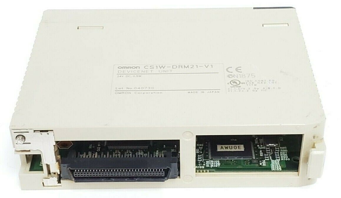 OMRON CS1W-DRM21-V1 DEVICENET UNIT 24VDC .5W DRM21-V1 CS1W-DES96(5)
