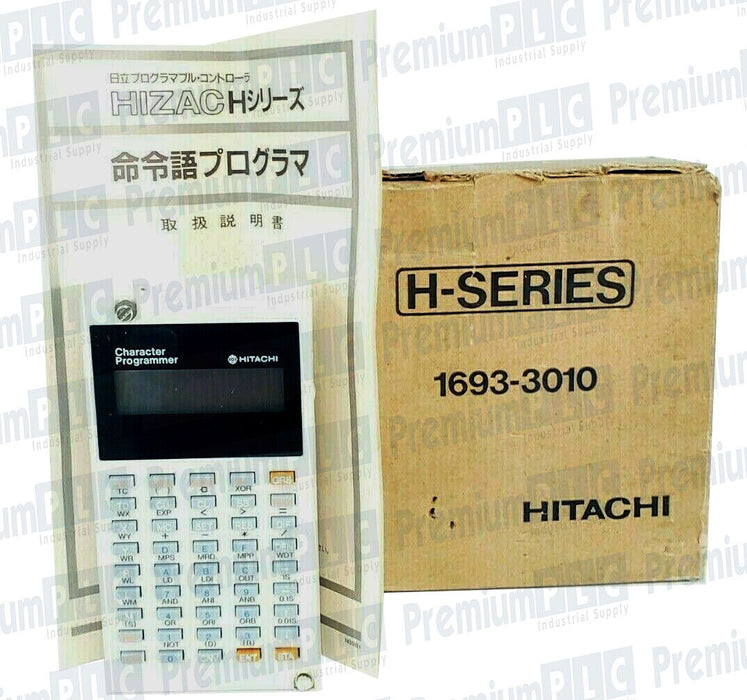HITACHI PGM-CHH 34AEC CHARACTER PROGRAMMER H-SERIES CMT I/F CHARACTER LCD NIB