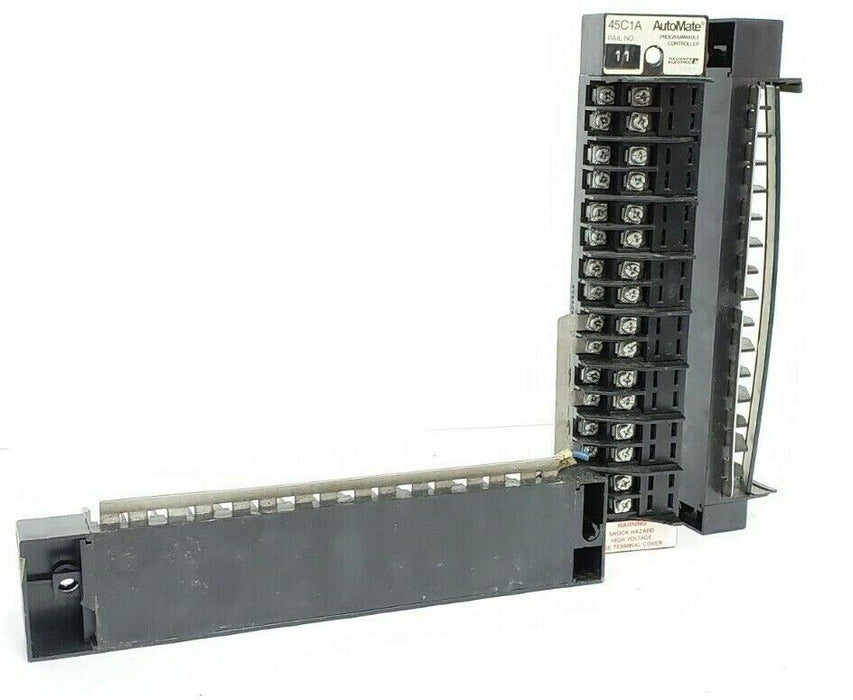 LOT OF 3 RELIANCE ELECTRIC 45C1A AUTOMATE I/O RAILS 802802-2 15097 10A 250V