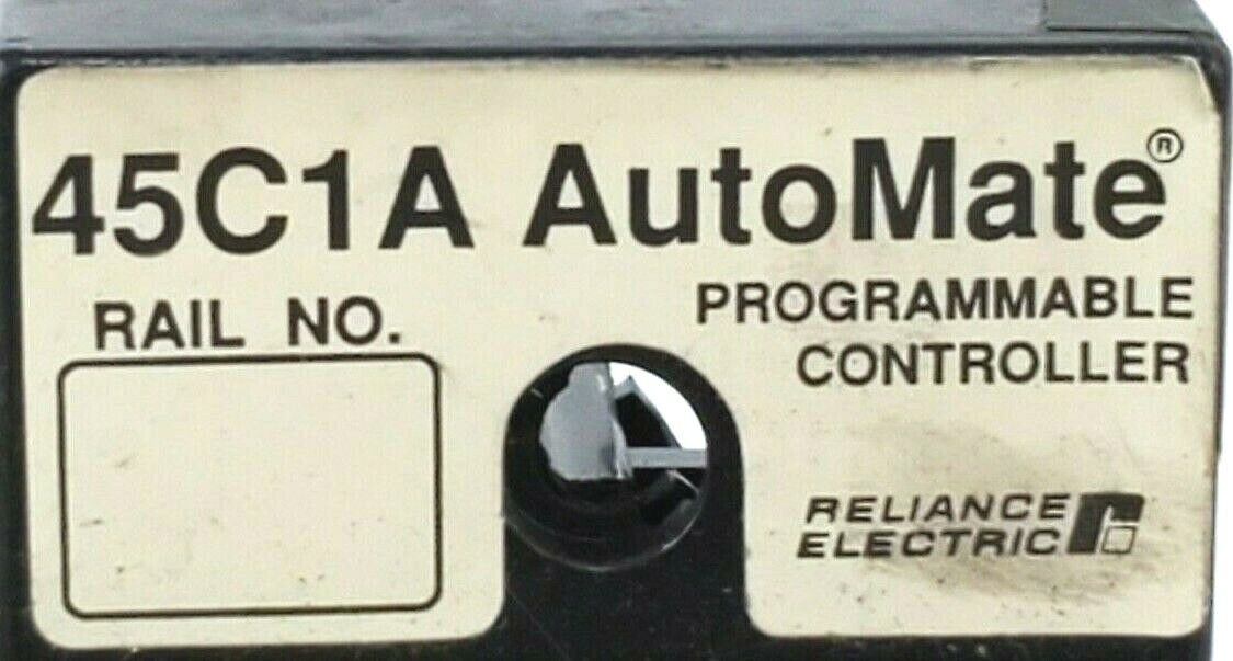 LOT OF 3 RELIANCE ELECTRIC 45C1A AUTOMATE I/O RAILS 802802-2 15097 10A 250V