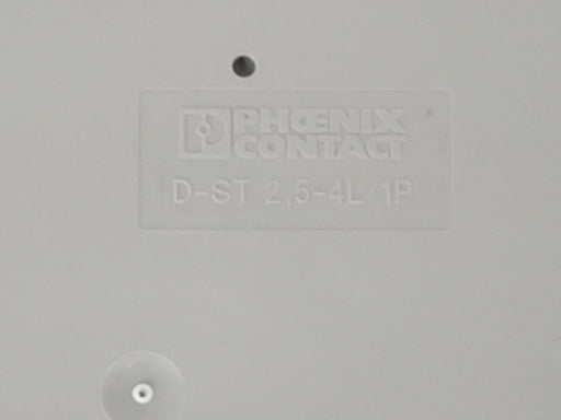 LOT OF 25 NEW PHOENIX CONTACT D-ST 2.5-4L/1P TERMINAL BLOCK END COVERS 3041930