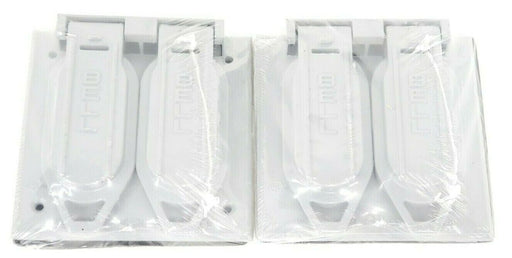 LOT OF 5 NEW THOMAS & BETTS WR281-C 2 GANG, 2 DUPLEX COVERS, WR281C