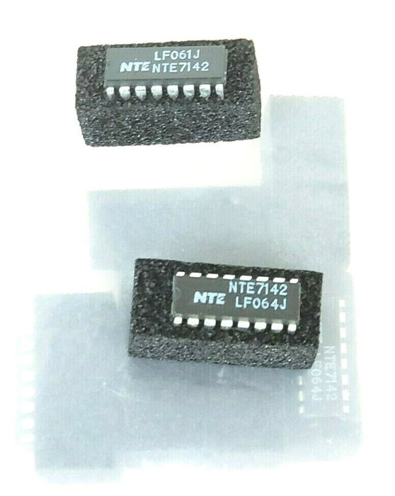 LOT OF 8 NEW NTE NTE7142 INTEGRATED CIRCUITS