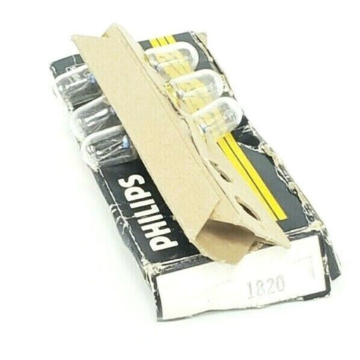 BOX OF 6 NEW PHILIPS 1820 MINIATURE LIGHT BULBS