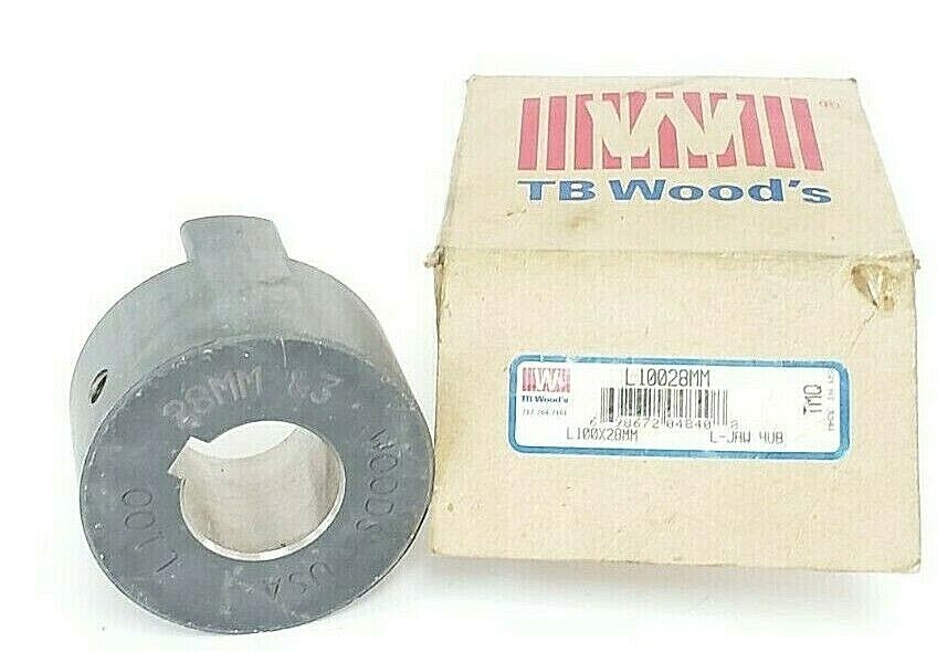 NIB TB WOODS L10028MM JAW COUPLING L100X28MM
