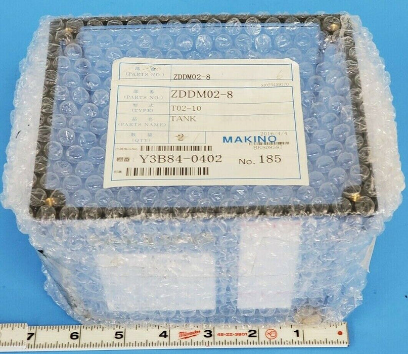 NEW MAKINO ZDDM02-8 SPINDLE BEARING ATC OIL LUB RESERVIOR TANK T02-10 Y3B84-0402