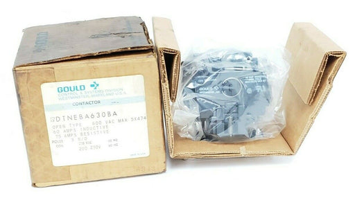 NIB GOULD DTNEBA630BA CONTACTOR 2200-EBA-630BA, 600VAC, 3-POLES