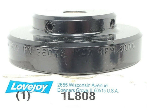 LOT OF 2 NIB LOVEJOY 1L808 COUPLINGS 68514436078 6J FLNG 5/8 3/16X3/32 KW- S