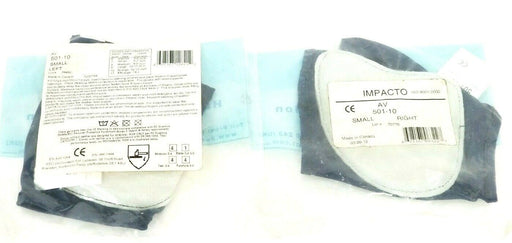 NEW IMPACTO AV 501-10 LEFT & AV 501-10 RIGHT ANTI-IMPACT GLOVE SET SMALL