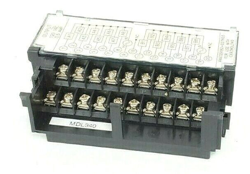 GE FANUC 44D750121 I/O TERMINAL BLOCK W/ 44A729182-027R03