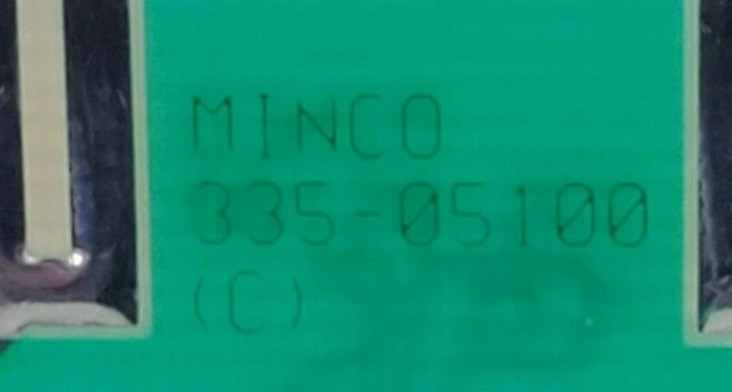 MINCO 335-05100 BOARD 33505100