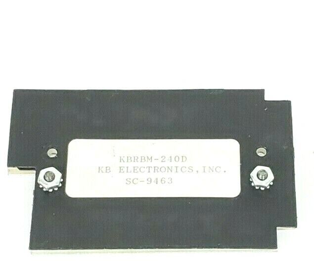 KB ELECTRONICS SC-9463 BARRIER TERMINAL ACCESSORY KIT KBRBM-240D