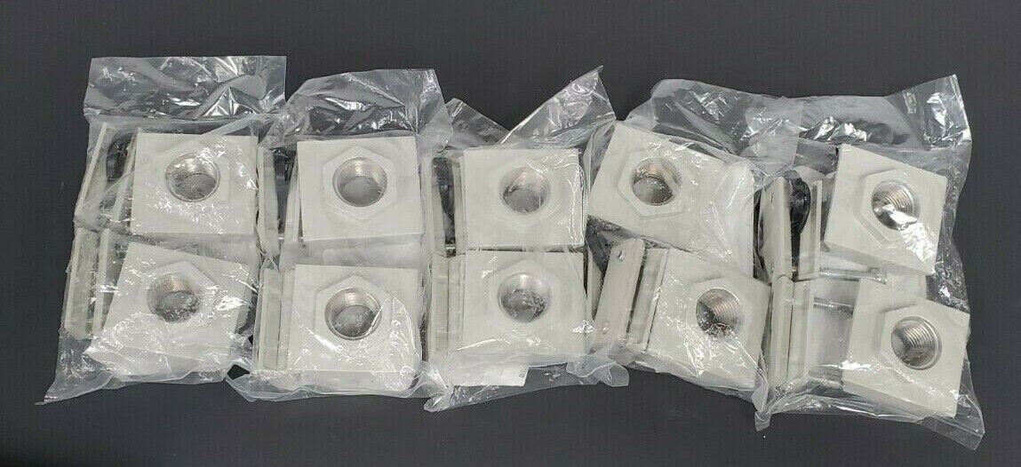 LOT OF 5 NEW CKD A400-15-W PIPING ADAPTER SETS A40015W