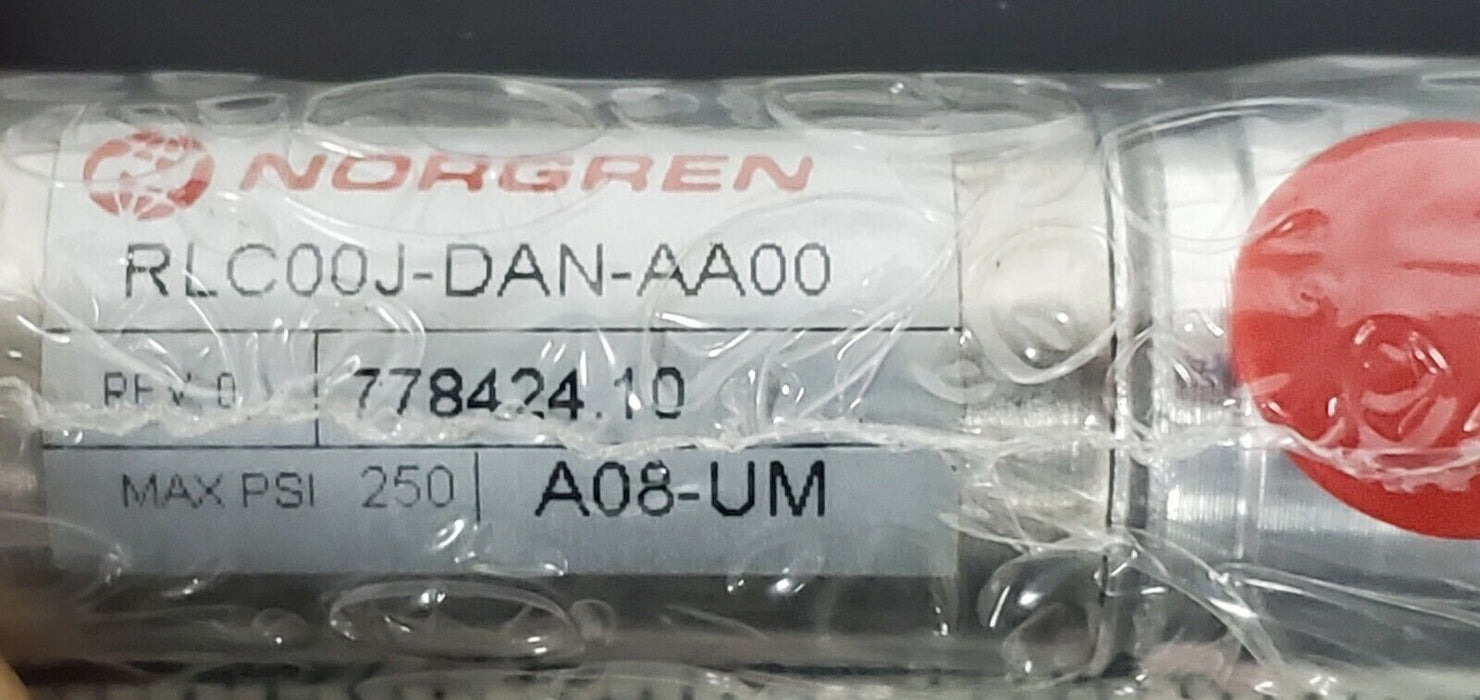 NEW NORGREN RLC00J-DAN-AA00 CYLINDER RLC00JDANAA00 PSI 250, A08-UM
