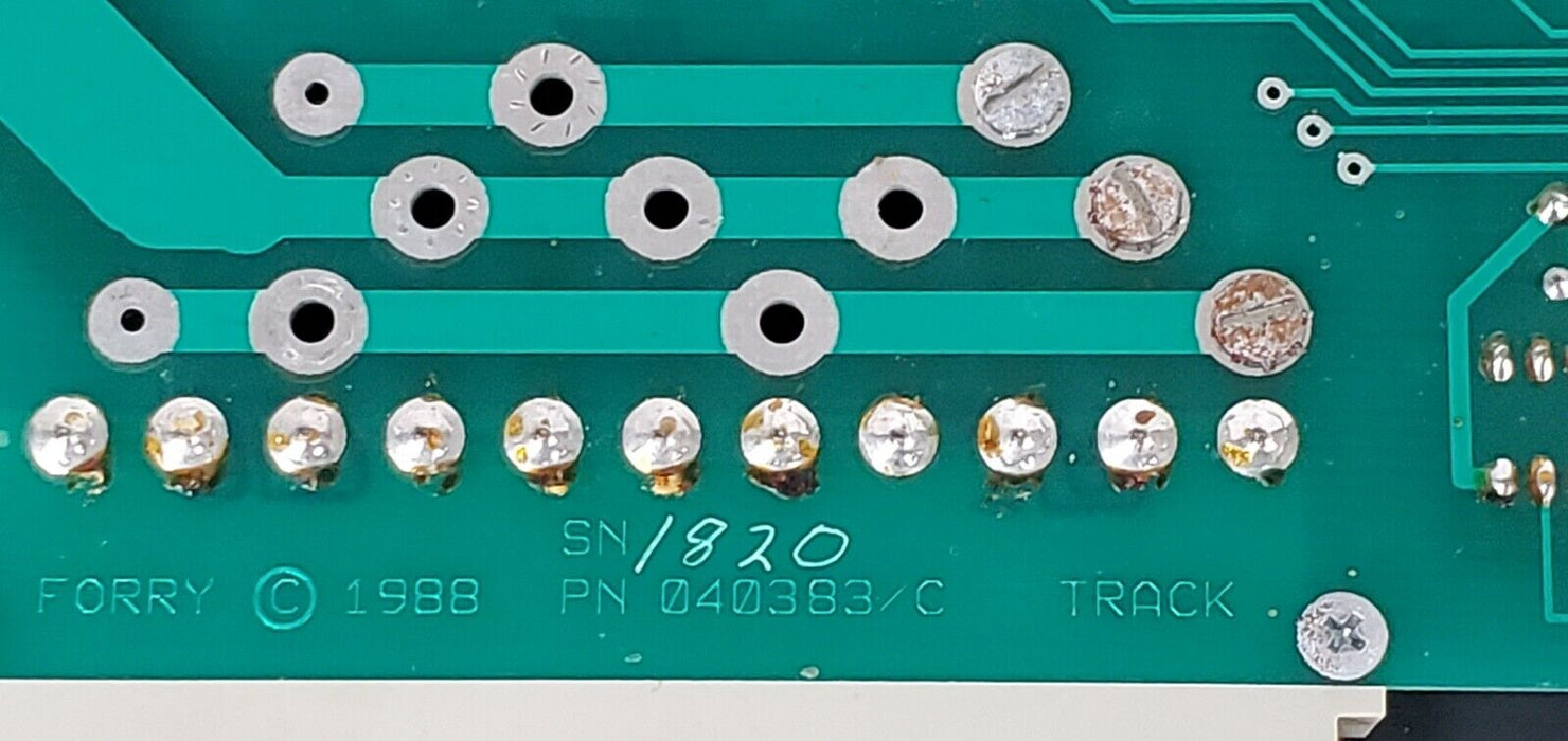 FORRY 040383 CIRCUIT BOARD PROCESSOR BOARD ASSEMBLY 040383/C