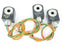 LOT OF 3 PARKER AF4C05 SOLENOID COILS 110/120V 50/60HZ 6.9/8W 3WIRE
