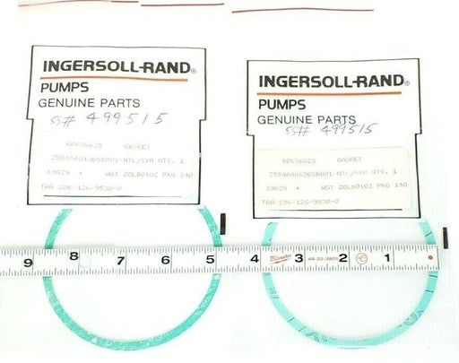 LOT OF 2 NEW INGERSOLL-RAND 2584A40X36SB001-NTL/SYN GASKETS 60636628