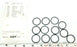 NEW CAT PUMPS CAT 34668 INLET VALVE KIT (INCOMPLETE)