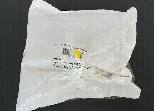 LOT OF 25 NEW USA SEALING SIZE: 341 MAT: BUNA N DUROMETER: 70A O-RINGS