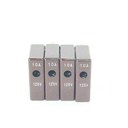 LOT OF 4 NEW DAITO PL4100L FUSES 10A, 125V