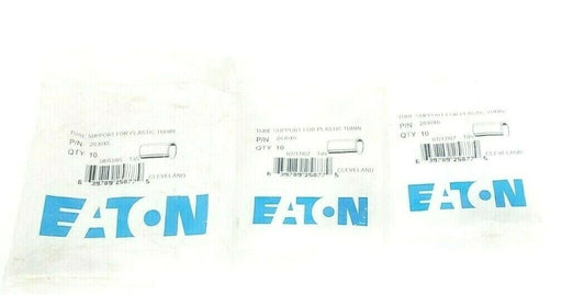 LOT OF 30 NEW EATON 2030X6 BRASS TUBE SUPPORT FOR PLASTIC TUBIN