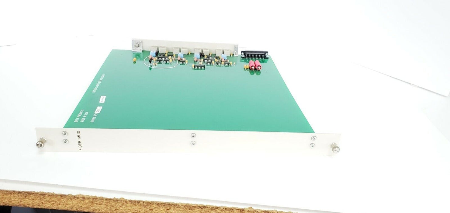BETA PRODUCTS 309159 REV. 001A BETALOG 4100 FIBER MUX BOARD