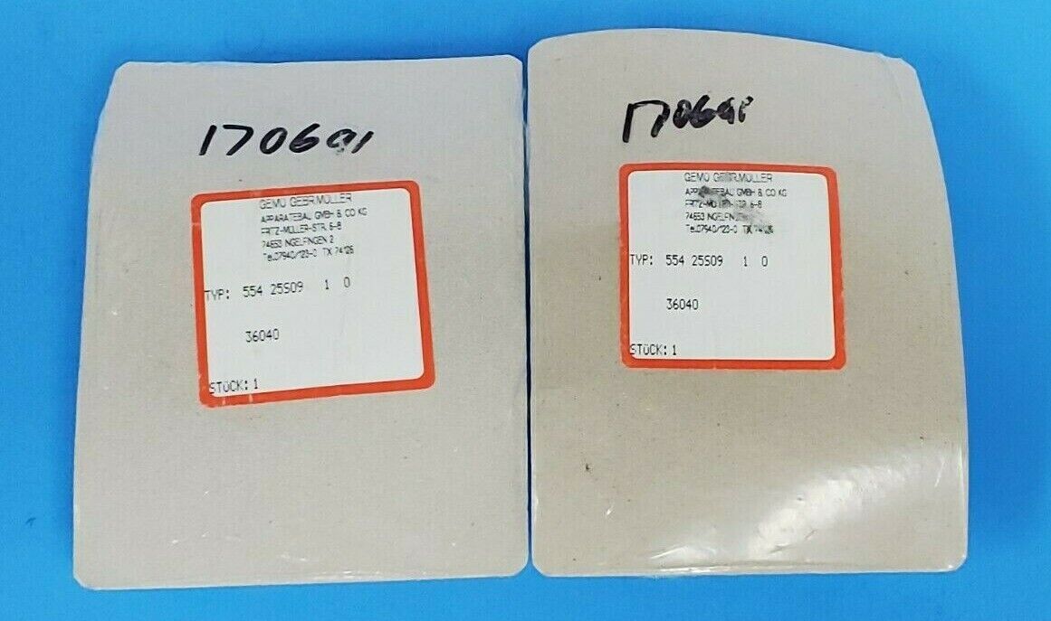 LOT OF 2 NEW GEMO TYP: 554 25S09 1 0 KITS 55425S0910, 36040