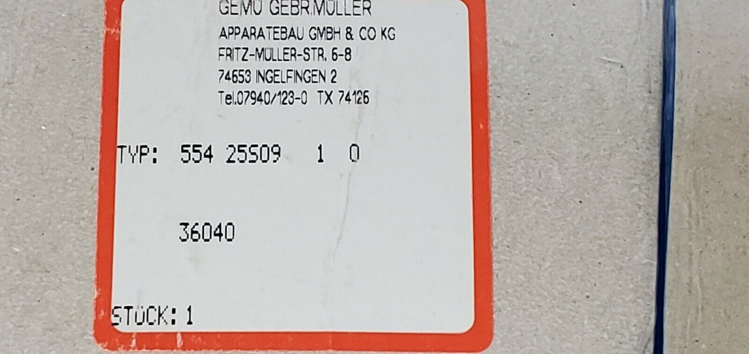 LOT OF 2 NEW GEMO TYP: 554 25S09 1 0 KITS 55425S0910, 36040