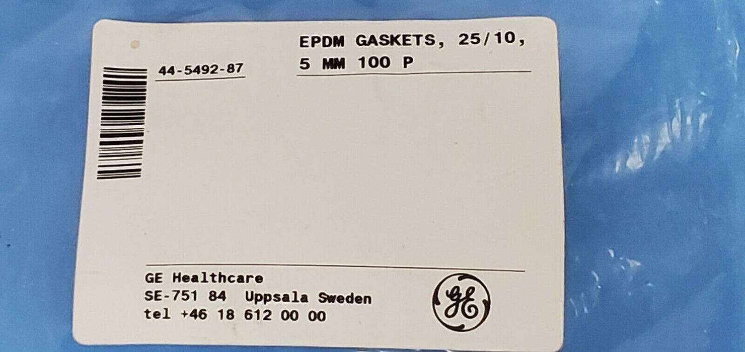 LOT OF 14 NEW GE HEALTHCARE 44-5492-87 EPDM GASKETS, 25/10 5MM 100 P