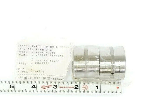 LOT OF 2 NEW GENERIC NTN RNA6905R NEEDLE ROLLER BEARINGS RNA-NA6905R