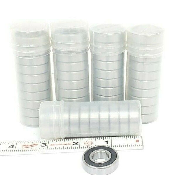 LOT OF 50 NEW BEARINGS LIMITED 6001-2RSLC3 SEALED BALL BEARINGS 60012RSLC3