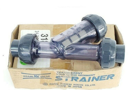 NIB ASAHI VYS2UUES8020 Y-SEDIMENT STRAINER VALVE 20MM 3/4'' TYPE 21 NSF61 COMBO