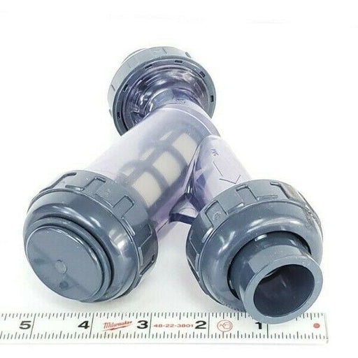 NIB ASAHI VYS2UUES8020 Y-SEDIMENT STRAINER VALVE 20MM 3/4'' TYPE 21 NSF61 COMBO