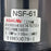 NIB ASAHI VYS2UUES8020 Y-SEDIMENT STRAINER VALVE 20MM 3/4'' TYPE 21 NSF61 COMBO