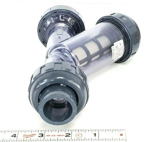 NIB ASAHI VYS2UUES8020 Y-SEDIMENT STRAINER VALVE 20MM 3/4'' TYPE 21 NSF61 COMBO