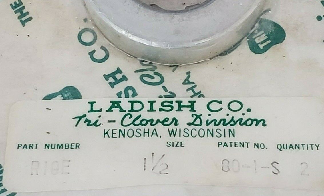 NEW TRI-CLOVER R10E-1-1/2-80-1-S WEAR RING