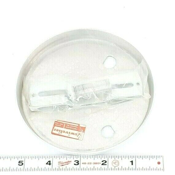 NIB SWIVELIER NO. 23 BRUSHED SATIN ALUMINUM CANOPY ASSEMBLY