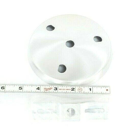 NIB SWIVELIER NO. 23 BRUSHED SATIN ALUMINUM CANOPY ASSEMBLY